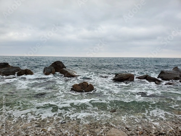 Fototapeta sea and rocks