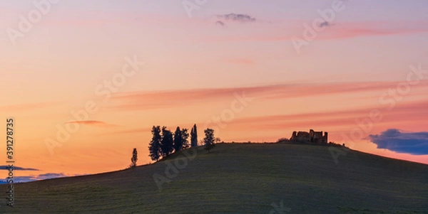 Obraz Orange sunrise