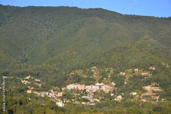 Fototapeta Sunset landscape.