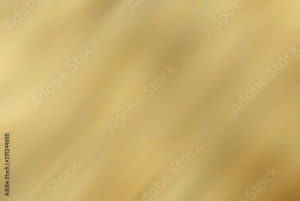 Fototapeta Abstract gradient background. Dedocused lights wallpaper. Soft gold color modern backdrop. Template for design