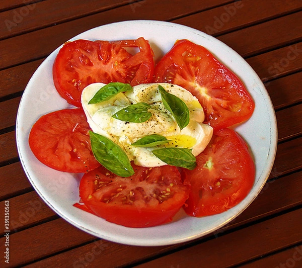 Obraz Tomate mozzarella