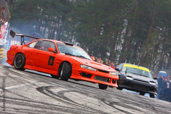 Obraz Zawody driftowe