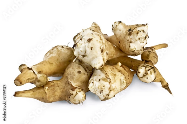 Fototapeta Jerusalem artichokes ripe