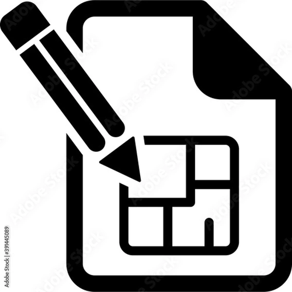 Fototapeta 
An architectural construction plan
