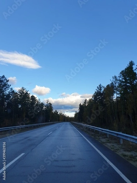 Obraz road in the mountains