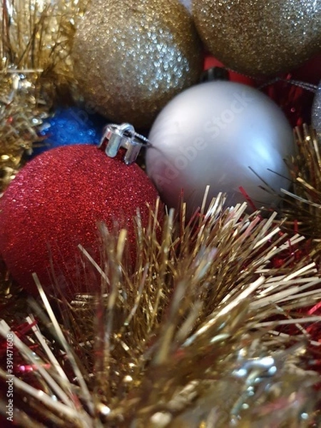 Obraz christmas tree decorations