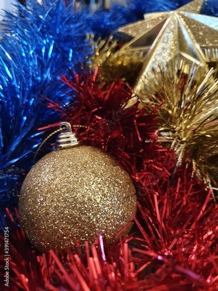 Obraz christmas tree decorations