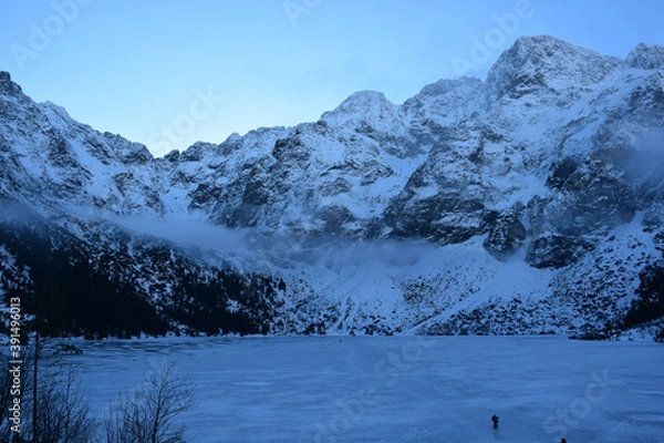 Obraz snow covered mountains