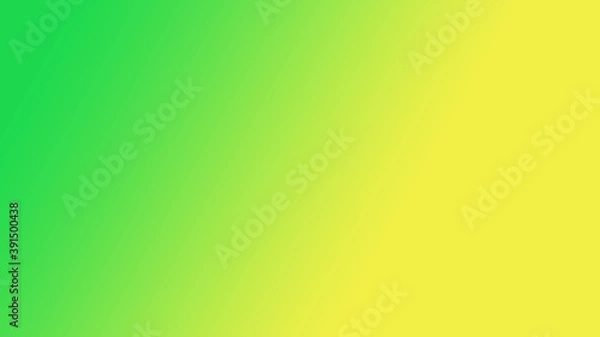 Fototapeta Abstract green and bright yellow blurred gradient background with backlight. Different perspective.Ecological concept for your graphic design, banner or poster.