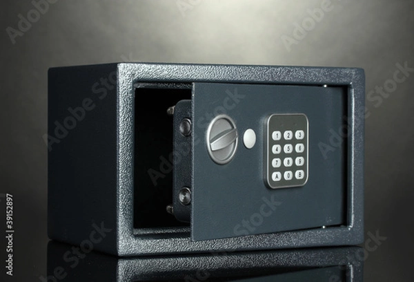 Fototapeta safe on black background