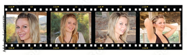 Fototapeta Pellicola ragazza