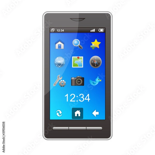 Obraz スマートフォン（ブラック）