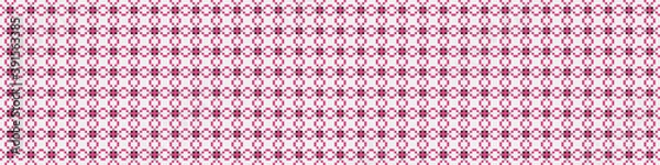 Obraz Abstract Cross Pattern Dots Logo generative computational art illustration