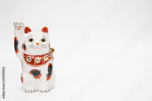 Fototapeta 招き猫　お金招き