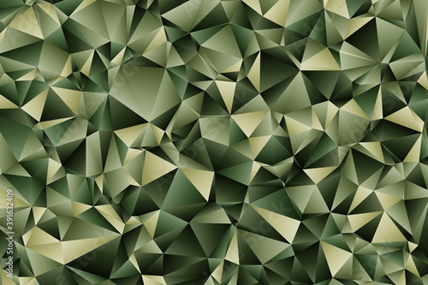 Fototapeta Abstract polygonal style background made of geometric triangles shapes
