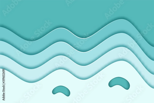 Fototapeta abstract fluid geometric gradient background