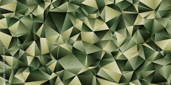 Fototapeta Abstract polygonal style background made of geometric triangles shapes