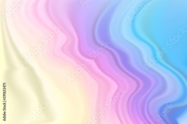 Fototapeta Smooth modern abstract liquid color gradient