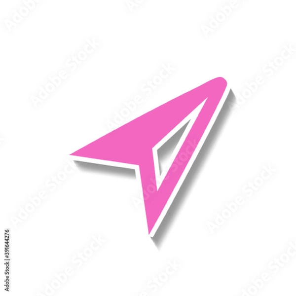 Obraz interface  icons pink
