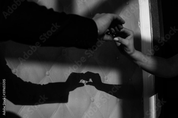 Fototapeta man with gun