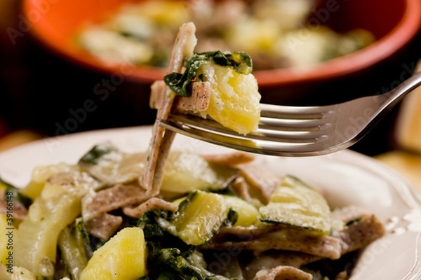 Fototapeta Pizzoccheri