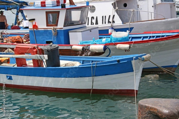 Obraz barche da pesca