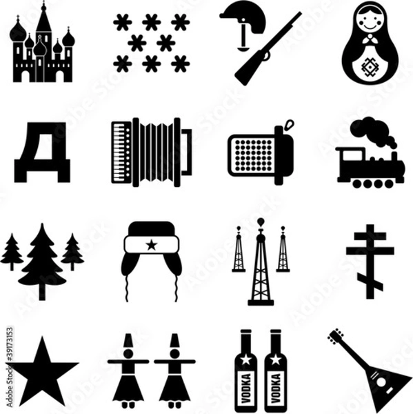 Obraz Russia icons