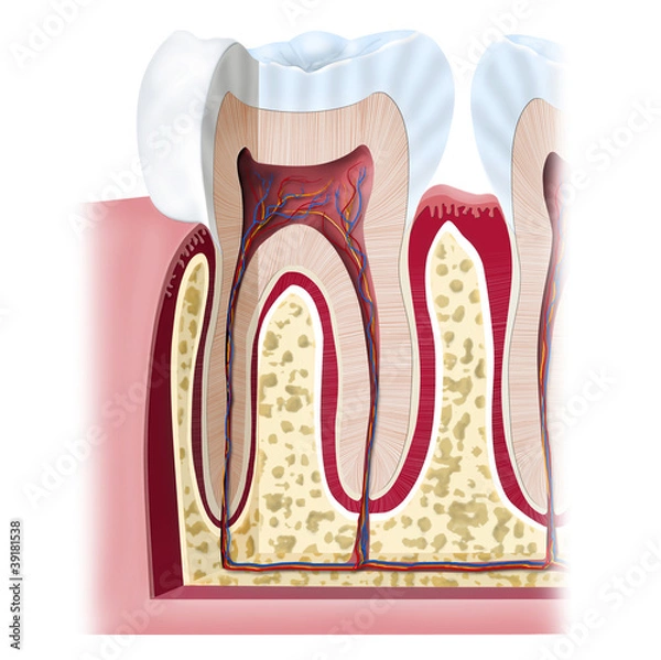 Obraz Tooth Anatomy