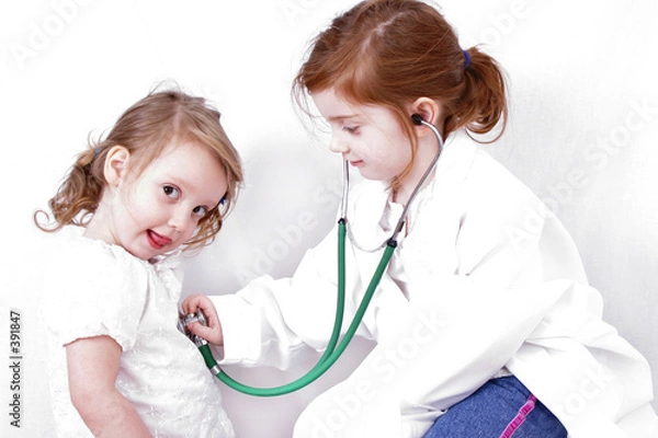 Obraz playing doctor