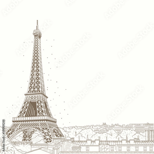 Obraz Eiffel Towers