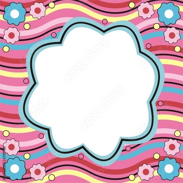 Fototapeta Colorful frame