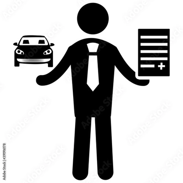 Fototapeta Vehicle Insurance