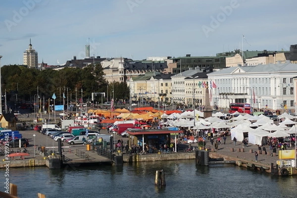 Obraz ヘルシンキのマーケット広場