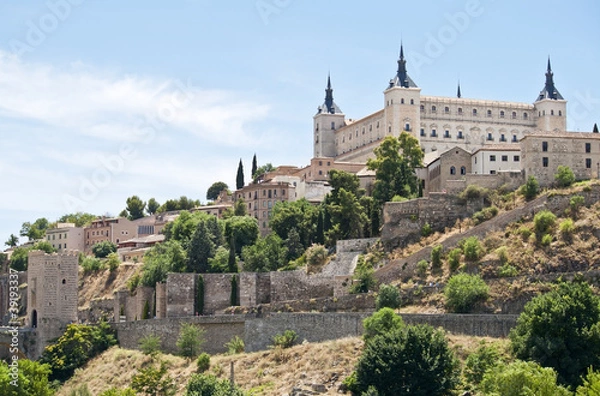 Obraz Alcazar tras la muralla