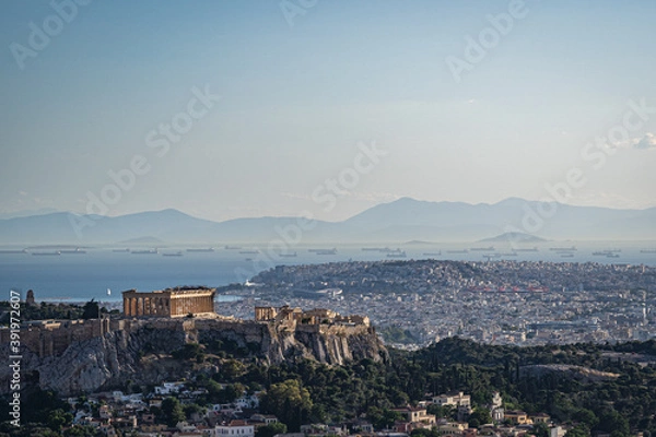 Obraz A look at Athens Greece