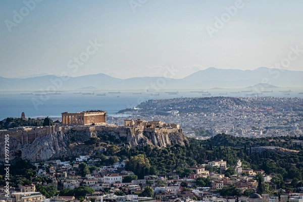 Obraz A look at Athens Greece