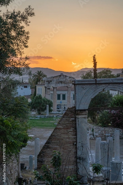 Obraz A look at Athens Greece