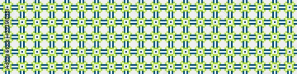 Obraz Abstract Cross Pattern Dots generative computational art illustration