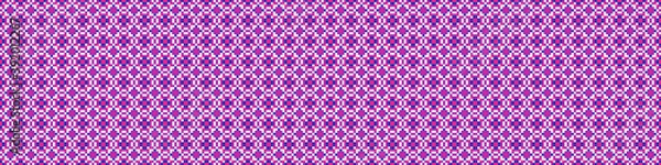 Obraz Abstract Cross Pattern Dots Logo generative computational art illustration