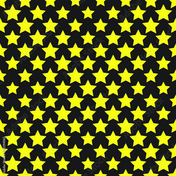 Fototapeta Star seamless pattern vector