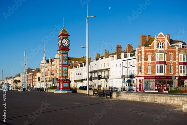 Obraz Weymouth Jubilee Clock in Summer
