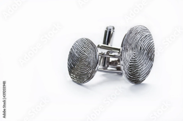 Obraz Fingerprint cufflinks