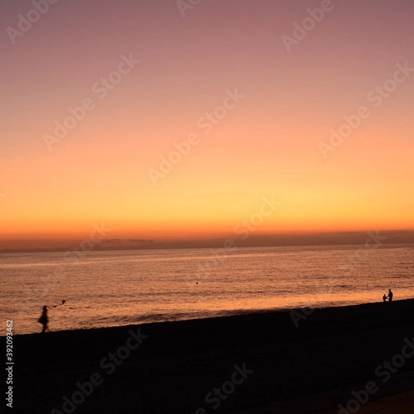 Obraz sunset on the beach