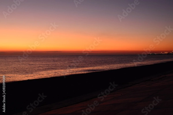 Obraz sunset at the beach