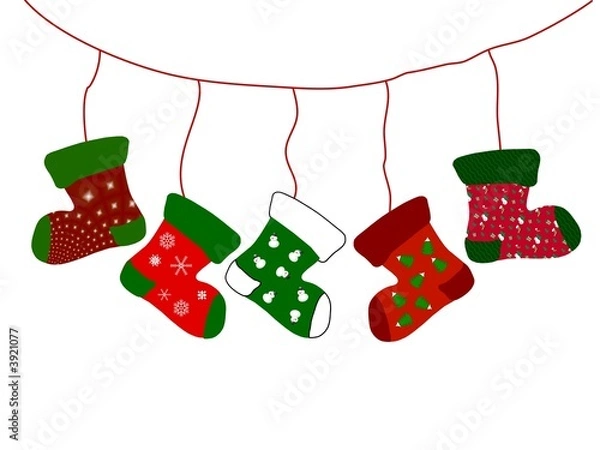 Obraz Weihnachssocken