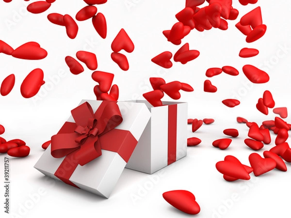 Obraz Love explosion 3D