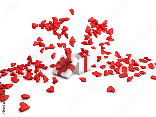 Obraz Love explosion 3D