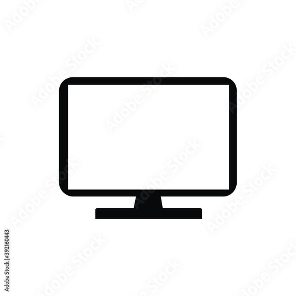 Fototapeta Computer Screen Icon Vector