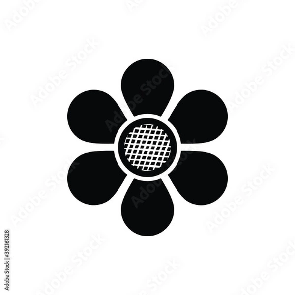 Fototapeta Flower Icon Vector 