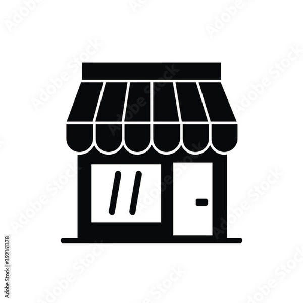 Fototapeta Market Icon Vector